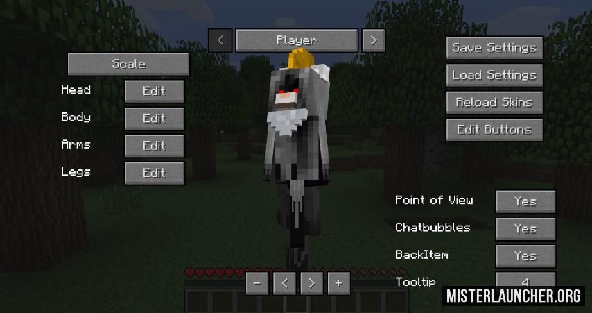 minecraft 1.8 more player models