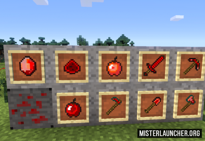 Simple mod minecraft. Рубин в майнкрафт 1.15. Рубиновые вещи в майнкрафт. Мод на рубины в майнкрафт. Ruby Mod майнкрафт.