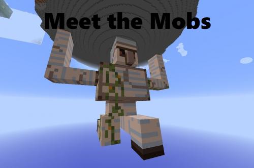 Карта Meet The Mobs для Майнкрафт [1.8.1] [1.8] [1.7.10]