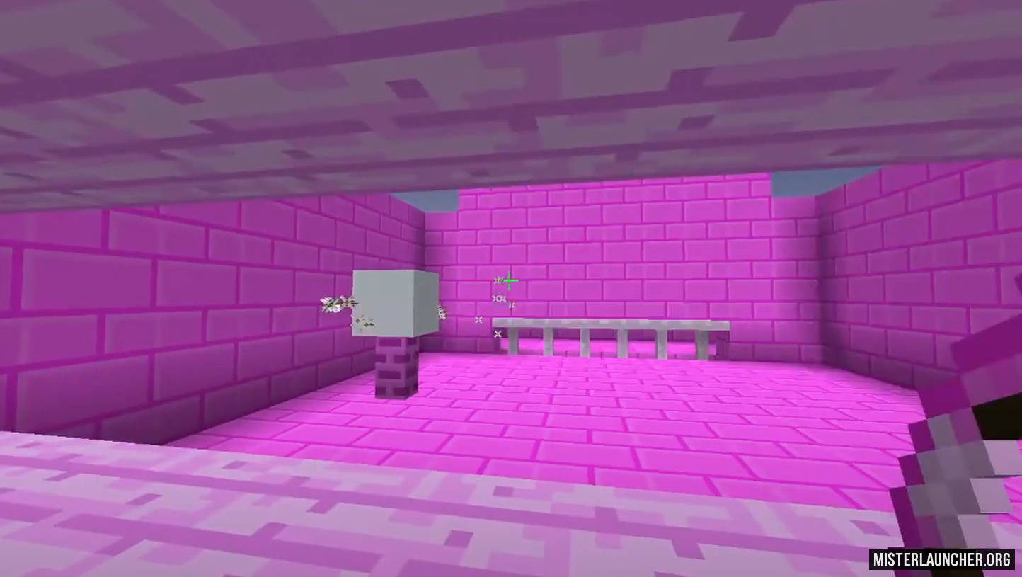 Pink Prison Escape Map 1.15.2 for Minecraft 