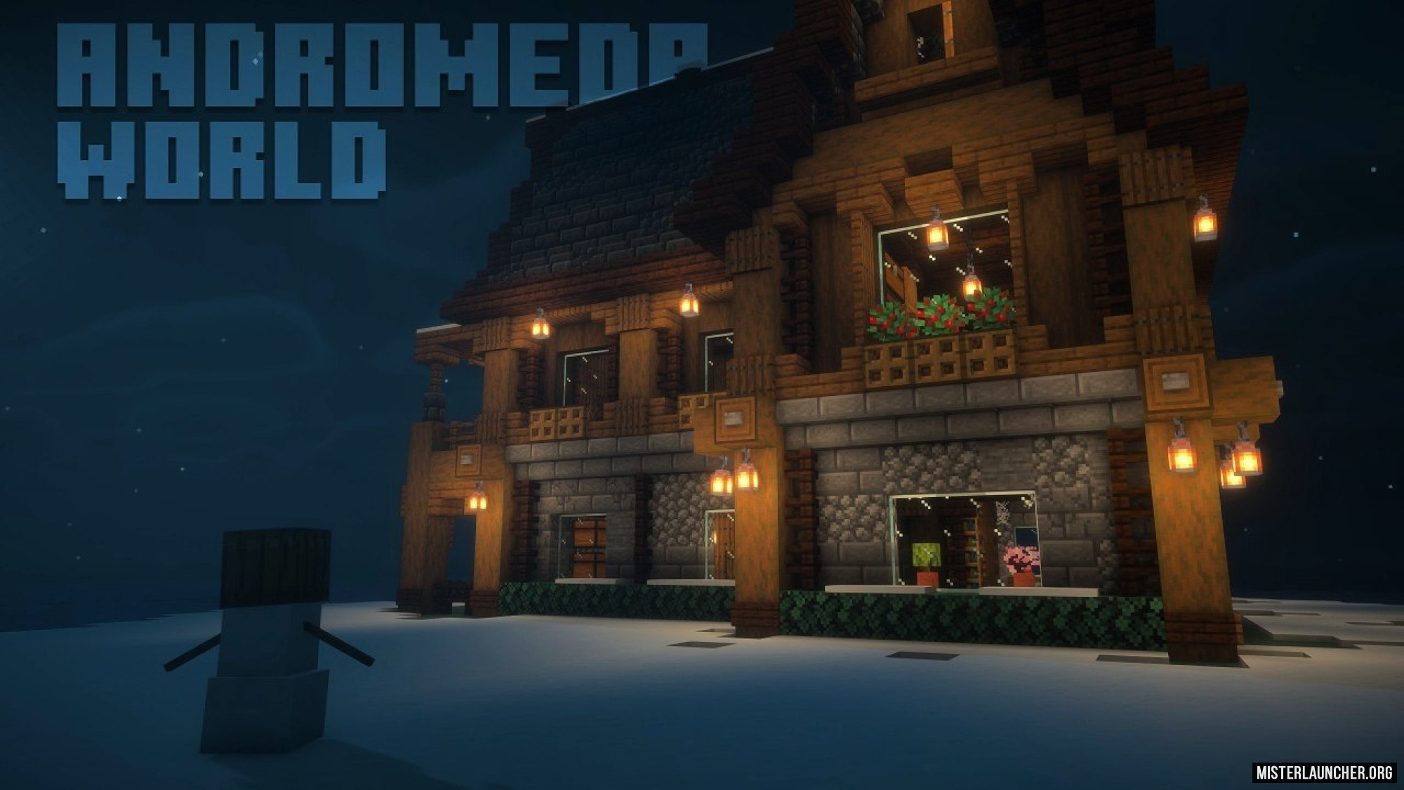 Сервер «Andromeda World - RPG Vanilla сервер Майнкрафт»