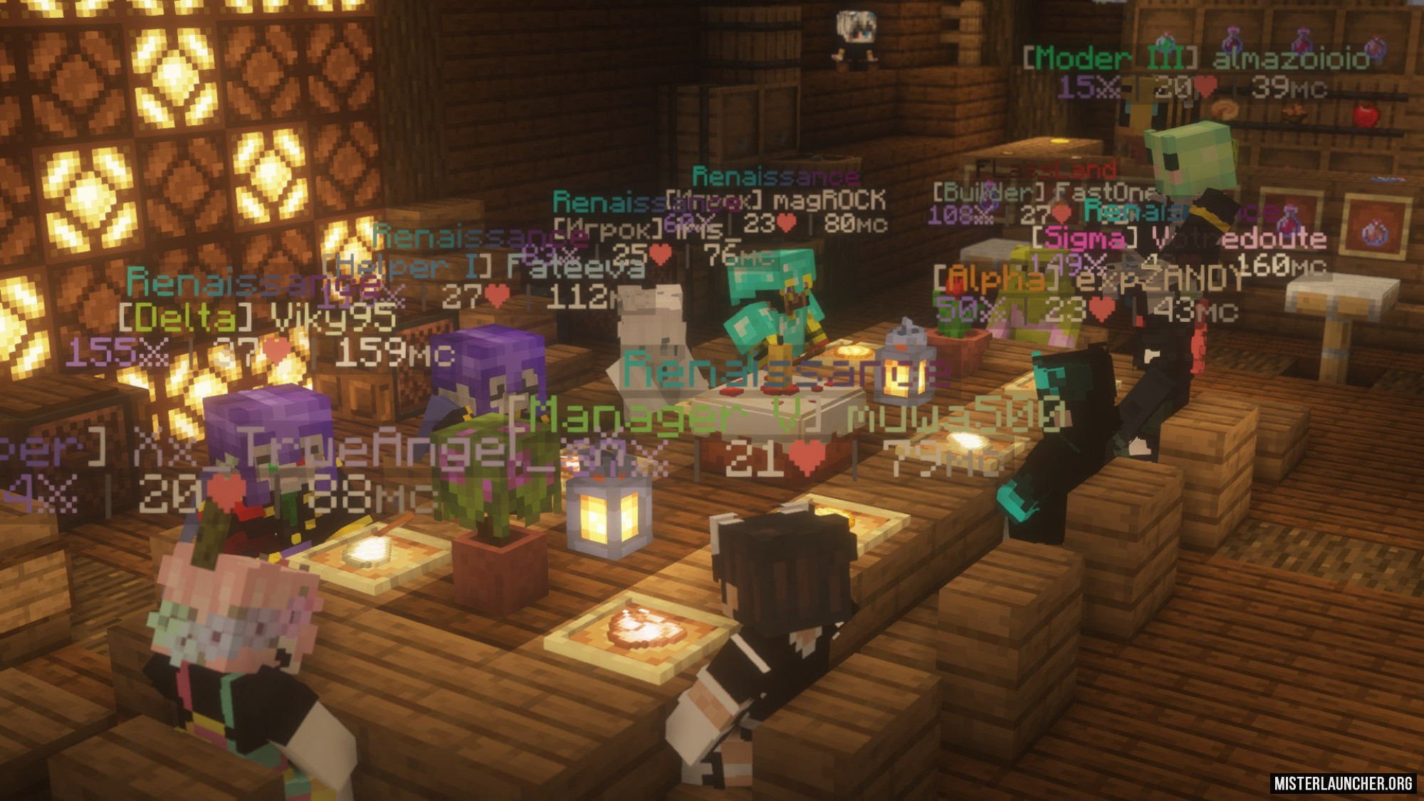 Сервер «Andromeda World - RPG Vanilla сервер Майнкрафт»